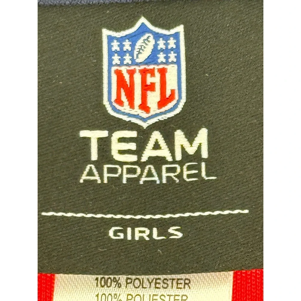NFL New England Patriots Girls Sz XL 16 Cheerleader Set Tank Top & Pleated Skirt